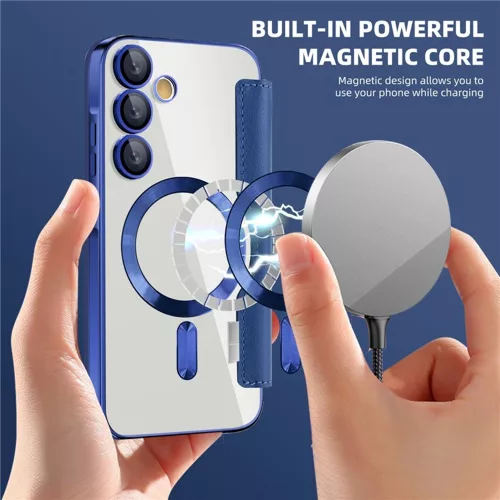 Techsuit - SmartMag Book Case - Samsung Galaxy A35 5G - Blue