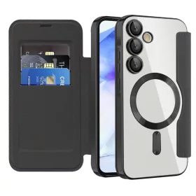   Techsuit - SmartMag Book Case - Samsung Galaxy A55 5G - Black
