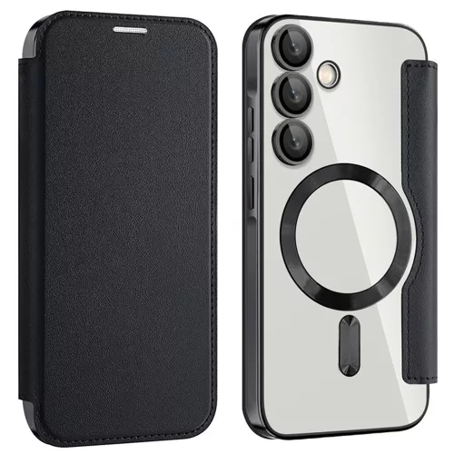 Techsuit - SmartMag Book Case - Samsung Galaxy A55 5G - Black