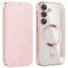 Techsuit - SmartMag Book Case - Samsung Galaxy A55 5G - Pink