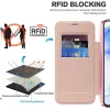 Techsuit - SmartMag Book Case - Samsung Galaxy A55 5G - Pink