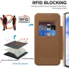 Techsuit - SmartMag Book Case - Samsung Galaxy A55 5G - Brown