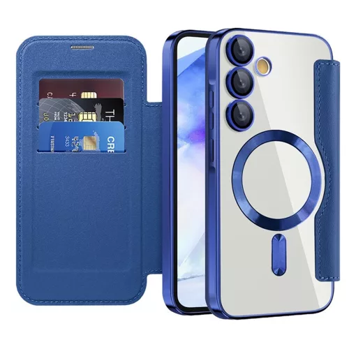 Techsuit - SmartMag Book Case - Samsung Galaxy A55 5G - Blue