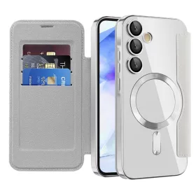 Techsuit - SmartMag Book Case - Samsung Galaxy A55 5G - Gray