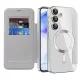 Techsuit - SmartMag Book Case - Samsung Galaxy A55 5G - Gray