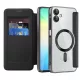 Techsuit - SmartMag kinyitható tok - Samsung Galaxy A06 4G - Fekete