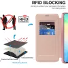 Techsuit - SmartMag kinyitható tok - Samsung Galaxy A06 - Rózsaszín