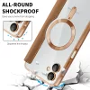 Techsuit - SmartMag kinyitható tok - Samsung Galaxy A06 4G - Barna