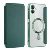 Techsuit - SmartMag kinyitható tok - Samsung Galaxy A06 4G - Zöld