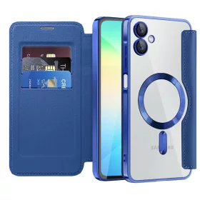   Techsuit - SmartMag kinyitható tok - Samsung Galaxy A06 4G - Kék