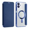Techsuit - SmartMag kinyitható tok - Samsung Galaxy A06 4G - Kék