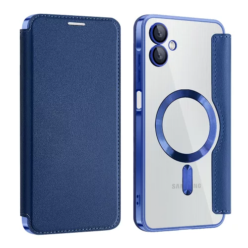 Techsuit - SmartMag kinyitható tok - Samsung Galaxy A06 4G - Kék