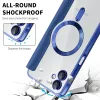 Techsuit - SmartMag kinyitható tok - Samsung Galaxy A06 4G - Kék