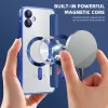 Techsuit - SmartMag kinyitható tok - Samsung Galaxy A06 4G - Kék