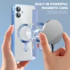 Techsuit - SmartMag kinyitható tok - Samsung Galaxy A06 4G - VIlágoskék