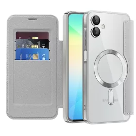   Techsuit - SmartMag kinyitható tok - Samsung Galaxy A06 4G - Szürke