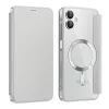 Techsuit - SmartMag kinyitható tok - Samsung Galaxy A06 4G - Szürke