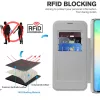 Techsuit - SmartMag kinyitható tok - Samsung Galaxy A06 4G - Szürke