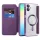 Techsuit - SmartMag kinyitható tok - Samsung Galaxy A06 - Lila