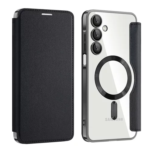 Techsuit - SmartMag Book Case - Samsung Galaxy A16 4G / A16 5G - Black