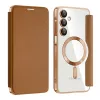 Techsuit - SmartMag Book Case - Samsung Galaxy A16 4G / A16 5G - Brown