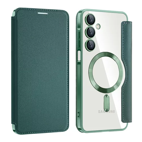 Techsuit - SmartMag Book Case - Samsung Galaxy A16 4G / A16 5G - Green