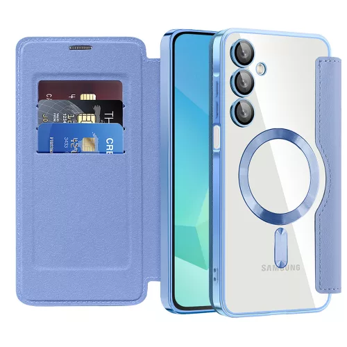 Techsuit - SmartMag Book Case - Samsung Galaxy A16 4G / A16 5G - Light Blue