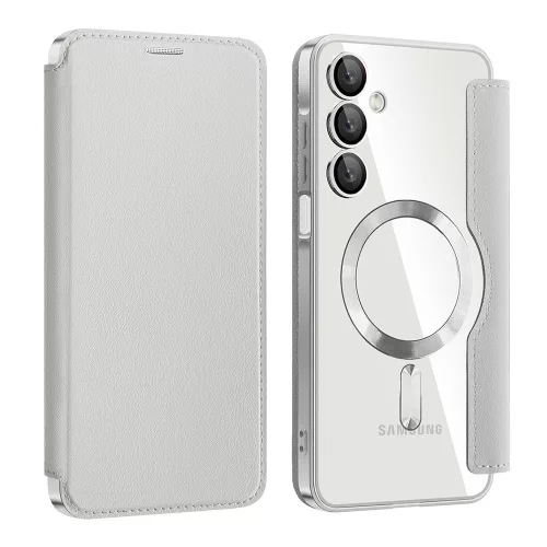 Techsuit - SmartMag Book Case - Samsung Galaxy A16 4G / A16 5G - Gray