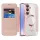 Techsuit - SmartMag Book Case - Samsung Galaxy S25 Plus - Pink