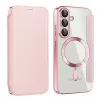 Techsuit - SmartMag Book Case - Samsung Galaxy S25 Plus - Pink