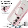 Techsuit - SmartMag Book Case - Samsung Galaxy S25 Plus - Pink