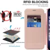Techsuit - SmartMag Book Case - Samsung Galaxy S25 Plus - Pink