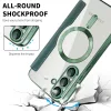 Techsuit - SmartMag kinyitható tok - Samsung Galaxy S25 Plus - Zöld