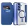 Techsuit - SmartMag kinyitható tok - Samsung Galaxy S25 Plus - Kék