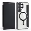 Techsuit - SmartMag Book Case - Samsung Galaxy S25 Ultra - Black