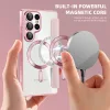 Techsuit - SmartMag Book Case - Samsung Galaxy S25 Ultra - Pink