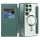 Techsuit - SmartMag Book Case - Samsung Galaxy S25 Ultra - Green