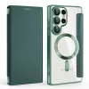 Techsuit - SmartMag Book Case - Samsung Galaxy S25 Ultra - Green