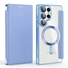 Techsuit - SmartMag Book Case - Samsung Galaxy S25 Ultra - Light Blue