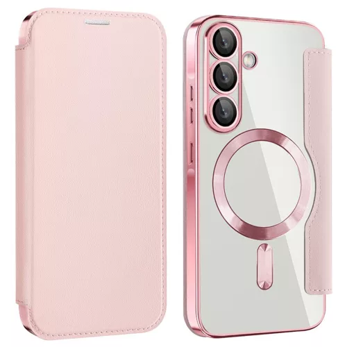 Techsuit - SmartMag Book Case - Samsung Galaxy A36 5G - Pink