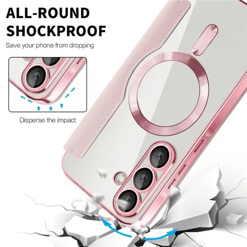 Techsuit - SmartMag Book Case - Samsung Galaxy A36 5G - Pink