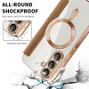 Techsuit - SmartMag kinyitható tok - Samsung Galaxy A36 5G - Barna