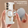 Techsuit - SmartMag kinyitható tok - Samsung Galaxy A36 5G - Barna