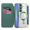 Techsuit - SmartMag kinyitható tok - Samsung Galaxy A36 5G - Zöld