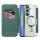 Techsuit - SmartMag kinyitható tok - Samsung Galaxy A36 5G - Zöld