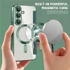 Techsuit - SmartMag kinyitható tok - Samsung Galaxy A36 5G - Zöld