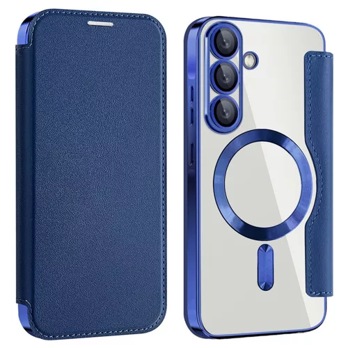 Techsuit - SmartMag kinyitható tok - Samsung Galaxy A36 5G - Kék