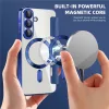 Techsuit - SmartMag kinyitható tok - Samsung Galaxy A36 5G - Kék