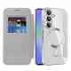 Techsuit - SmartMag kinyitható tok - Samsung Galaxy A36 5G - Szürke