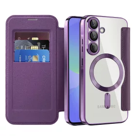   Techsuit - SmartMag Book Case - Samsung Galaxy A36 5G - Purple